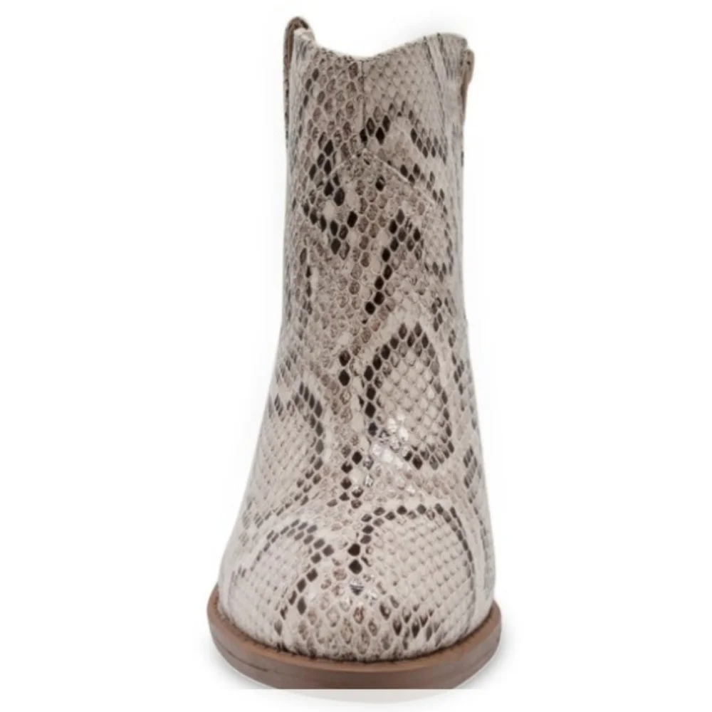 Sugar Tarah Western Booties Snake -7.5 - Picture 4 of 9